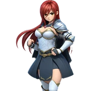 confident warrior girl portrait sticker