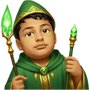 Verdant Wizard sticker