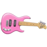 finger-bassguitar-pink sticker