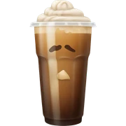Iced coffee sticker