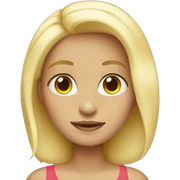 Blonde  sticker