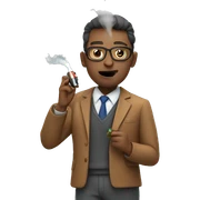 Teacher vaping sticker