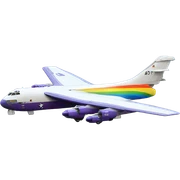 Rainbow B12 bomber sticker