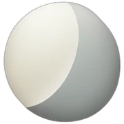 HALF MOON  sticker