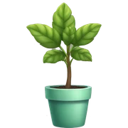 Pretty plant  sticker