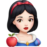 snow white sticker