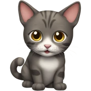 a cute cat  sticker