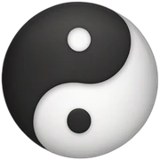 yin yang sticker