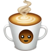 Coffee sticker