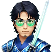 Celestial Samurai sticker