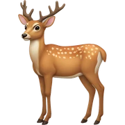 Deer sticker
