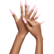 Light pink nails sticker
