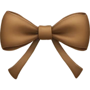 A bow sticker