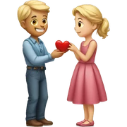 young child and old lovers sticker