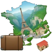 Travel to France sticker