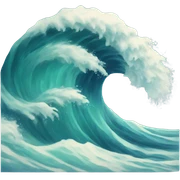 wave sticker
