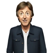 paul mccartney sticker