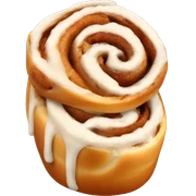 fresh cinnamon roll sticker