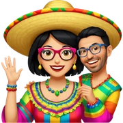 Joyful Reveler sticker