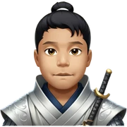 Moonlit Samurai sticker