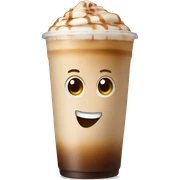 Iced latte sticker