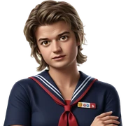 school uniform girl portrait sticker