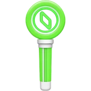 Nct light stick sticker