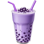 taro boba tea sticker