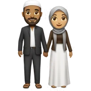 Muslim couple sticker