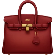 dark red birkin sticker