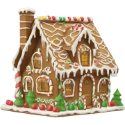 gingerbread house  sticker