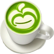 Matcha latte  sticker