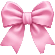 Baby pink bow  sticker