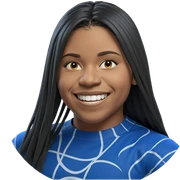 smiling boy with long hair sticker