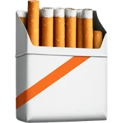 cigarette pack sticker