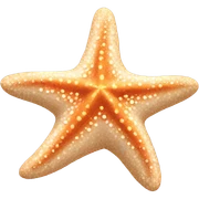 Starfish sticker