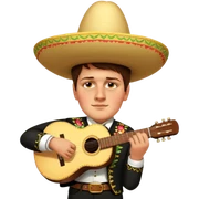 Mariachi Musician sticker