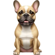 french bulldog sticker
