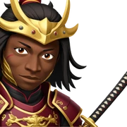 Samurai Leader sticker