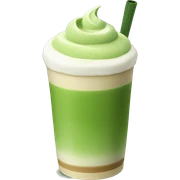 Matcha latte  sticker