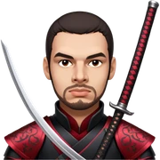 Katana Master sticker