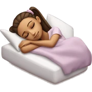 Ariana Grande sleeping sticker