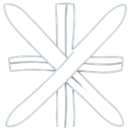 Cross sticker
