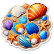 beach sticker
