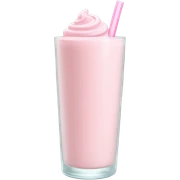 pastel pink smoothie sticker