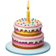 Birthday cake  sticker