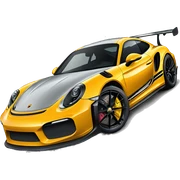 Porsche GT4RS sticker