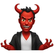 Devil sticker