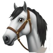 A horse sticker
