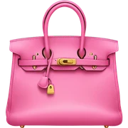 pink hermes bag sticker